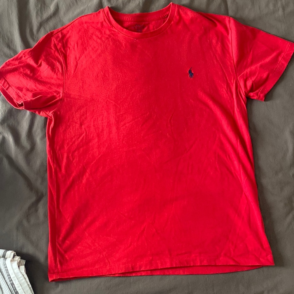 Ralph Lauren Tshirt Mens Medium Red